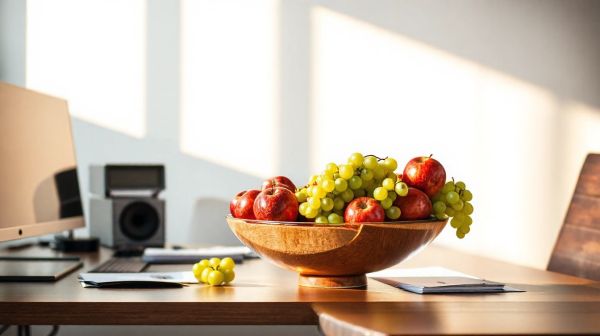 Découvrez les bienfaits des corbeilles de fruits au bureau à Lyon