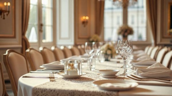 Les meilleurs services de traiteur pour des dîners caritatifs à Paris